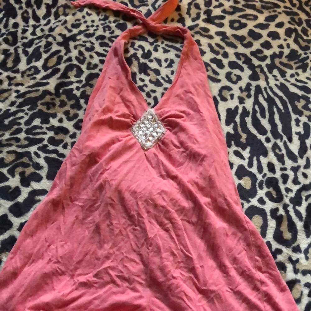 Pink tank top